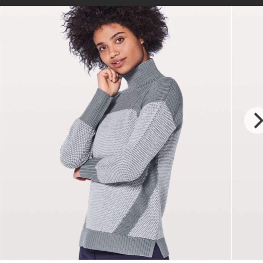 Lululemon warm and restore sweater